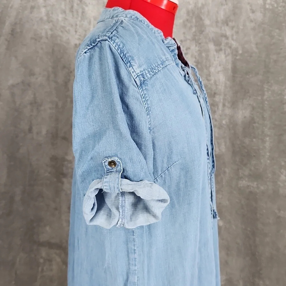 Philosophy Tencel Chambray material women's dress - Picture 4 of 11